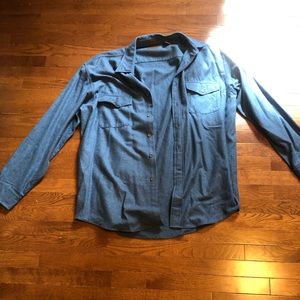 Men’s Xl button down shirt, NWOT